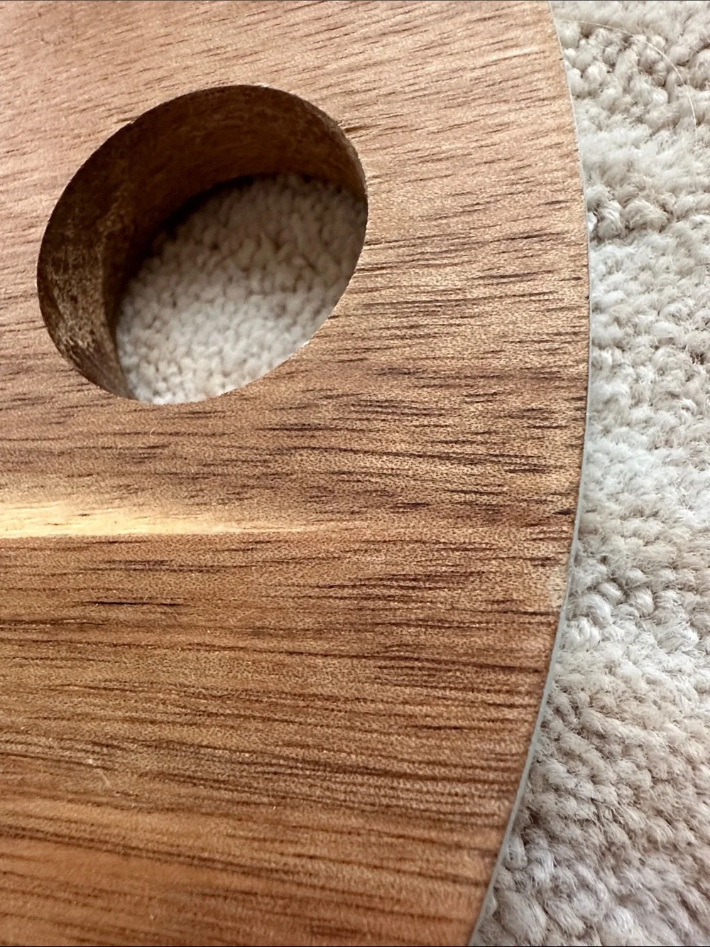 Threshold by Target Acacia Round Cutting Board Charcuterie 10”
